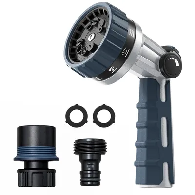 SUNPOW Garden Hose Nozzle, 10 Spray Patterns